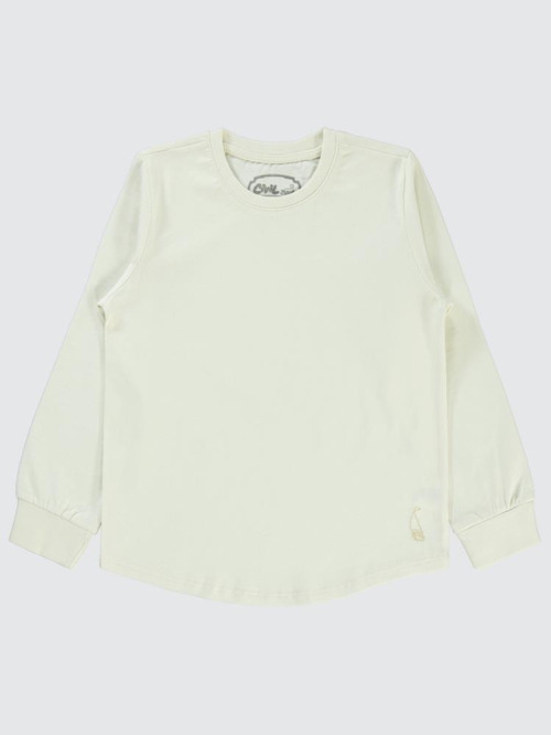 Yelken 10-13 Yaş Sweatshirt - Fil Dişi11-12 Yaş