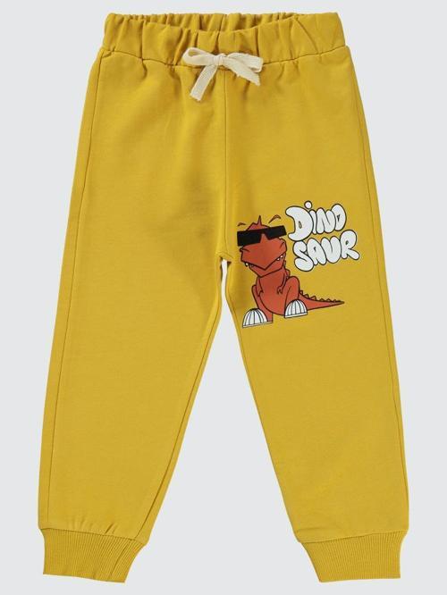 Erkek Çocuk Eşofman Altı 2-5 Yaş - Hardal2-3 Yaş