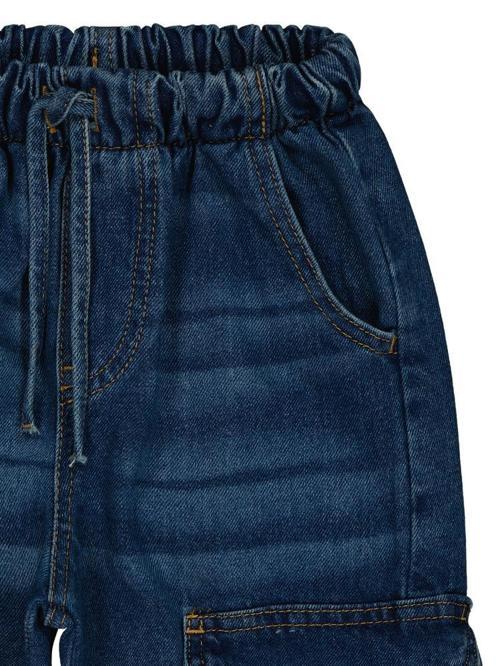 Büyük Cepli  10-13 Yaş Pantolon - Mavi11-12 Yaş