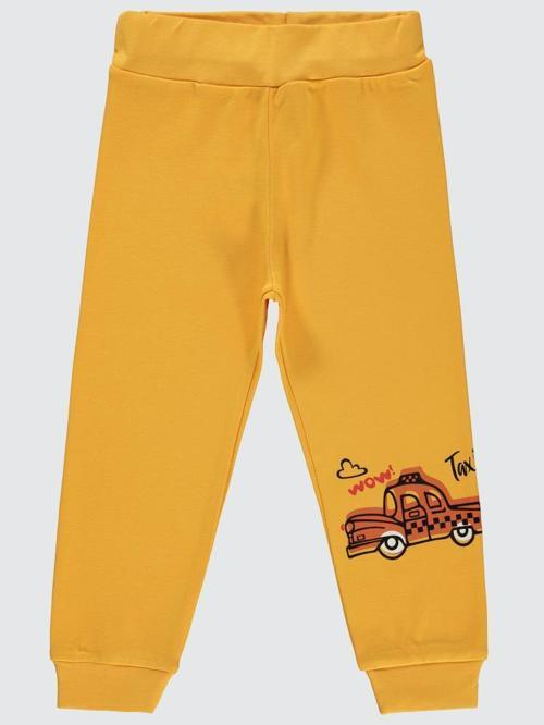 Erkek Çocuk Eşofman Altı 2-5 Yaş - Hardal2-3 Yaş