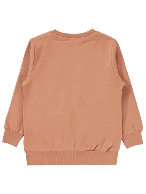 Qr Kod Etiketli  2-5 Yaş Sweatshirt - Turuncu2-3 Yaş