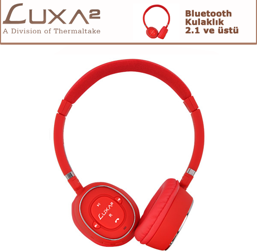 Bluetooth Kulaklık - Kırmızı
