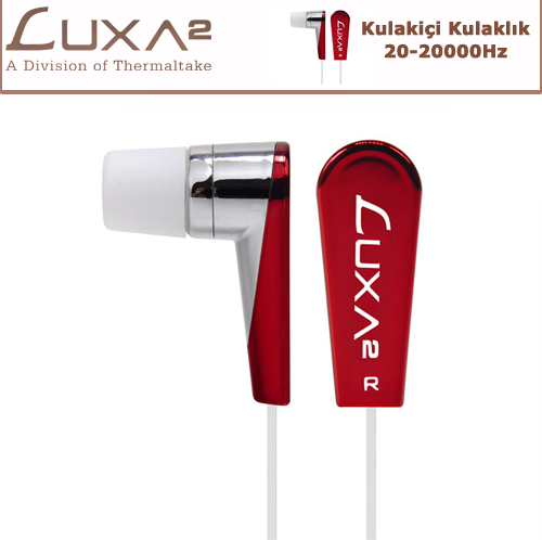 F2 LX-LHA0010 Kulak İçi Kulaklık - Kırmızı
