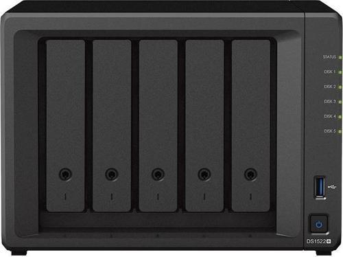 DS1522 PLUS RYZEN R1600 8 GB RAM- 5-diskli Nas Server (Disksiz)