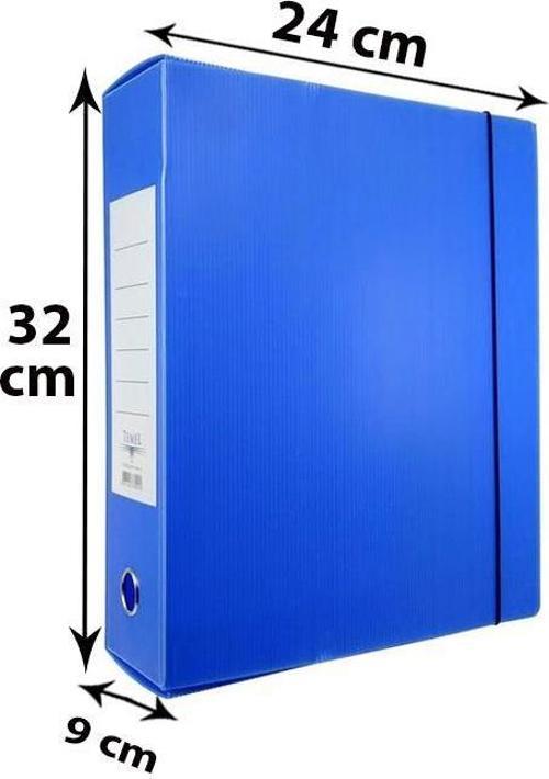 Arşiv ve Proje Kutusu 24x32x9cm Mavi 25’li