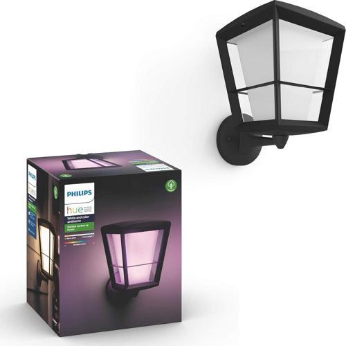 Hue Econic Up Dış Mekan Duvar Lambası - Beyaz ve Renkli Ambiyans