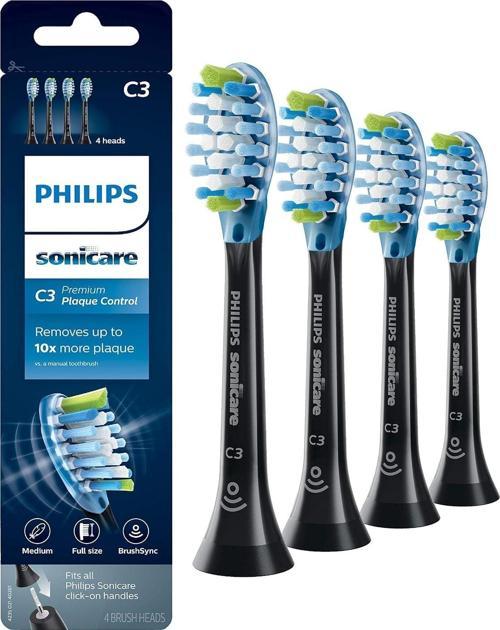 Sonicare C3 Premium Diş Fırçası Başlıkları - 4 Adet - HX9044/95