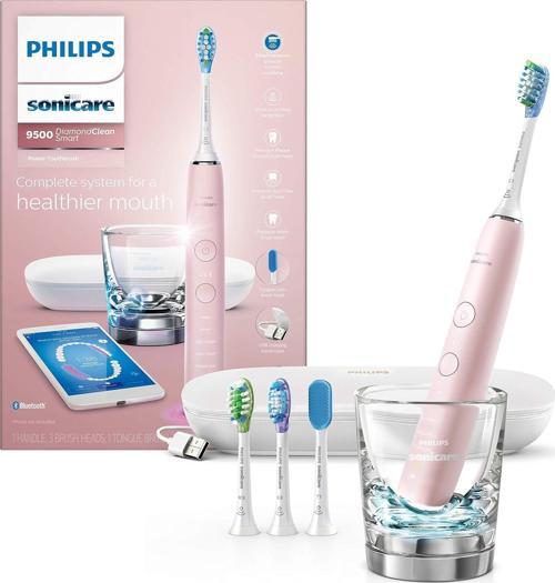 Sonicare DiamondClean Smart 9500 Elektrikli Diş Fırçası - Pembe