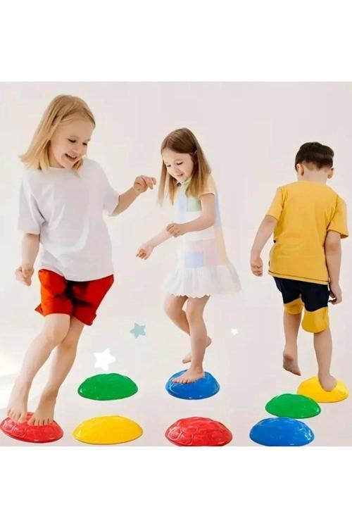 Çocuk Yarım Küre Denge Ve Koordinasyon Adası 6 Lı Oyun Seti
