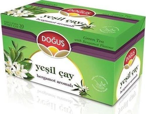 Bergamot Yeşil Çay Süzen Poşet 20x1.75 gr