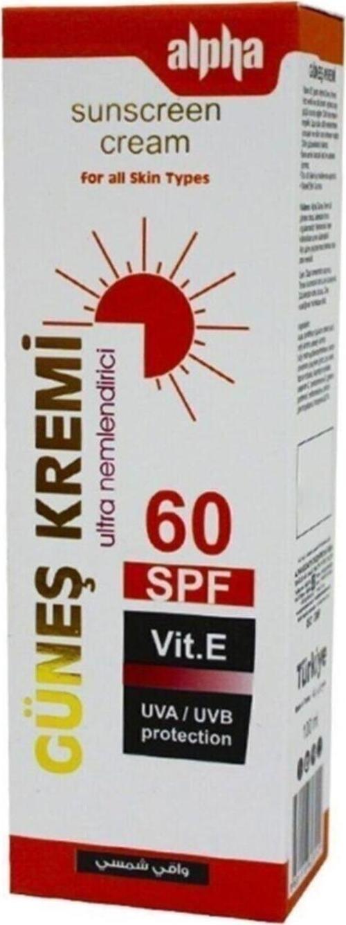Siyah Nokta, Sivilce, Leke Oluşumunu Engelleyen Güneş Kremi 60 Spf Vit E 100ml