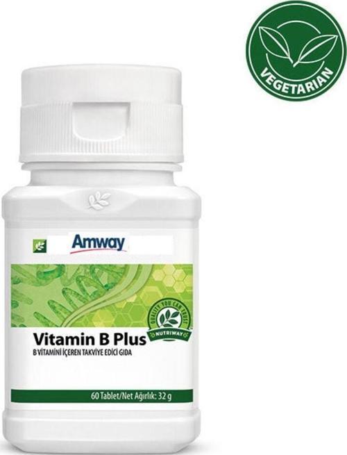 B1+b2+b3+b5+b6+b7+b9+b12 Vitamin B Plus 60 Tablet