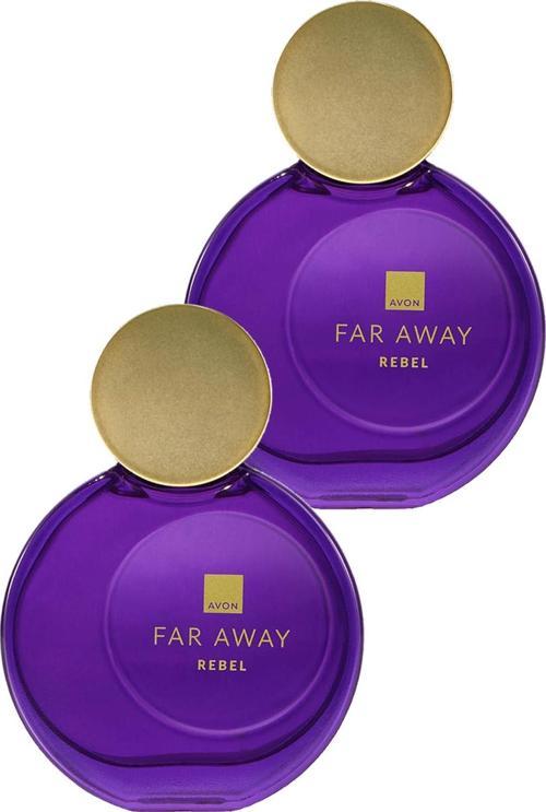 Far Away Rebel Kadın Parfüm Edp 50 Ml. Ikili Set