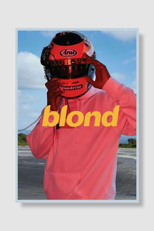 Blond Frank Ocean Müzik Poster Çerçevesiz Yüksek Kalite Müzik Afiş Duvar Poster