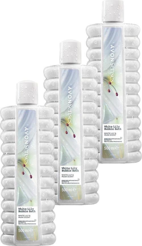 White Lily Zambak Banyo Köpüğü 500 ml 3'lü Set 5050000106504
