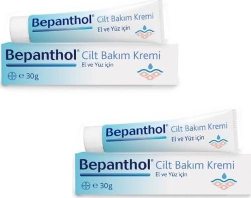 Yüz Ve El Kremi Cilt Bakım Kremi Bepanten 30 gr X 2 Adet