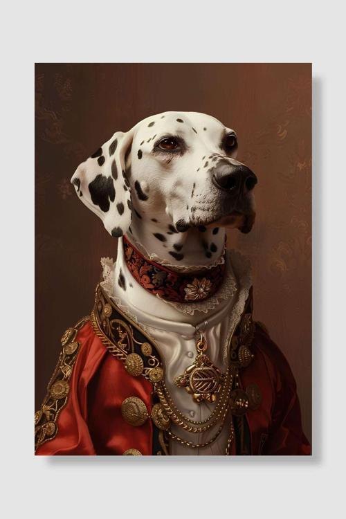 dalmatians dog animal pet Popart Poster Dekoratif Modern Sanatsal Duvar Poster