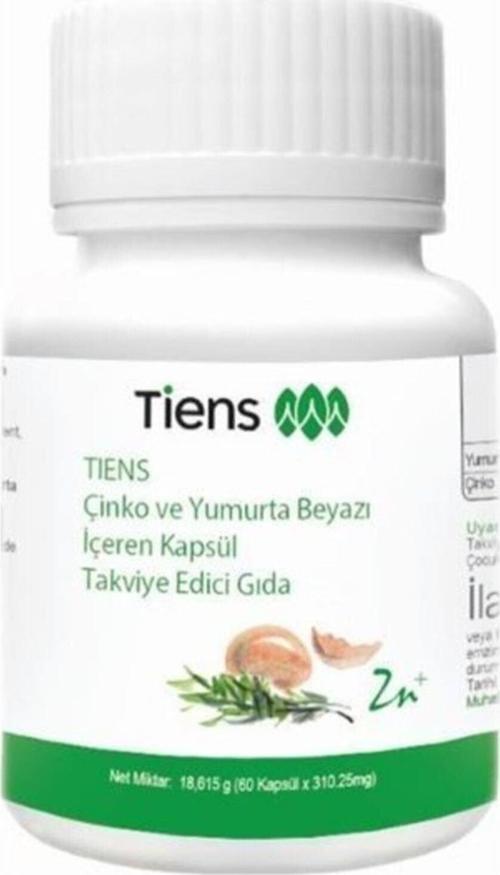 Çinko Ve Yumurta Beyazı Içeren Kapsül Takviye Edici Gıda