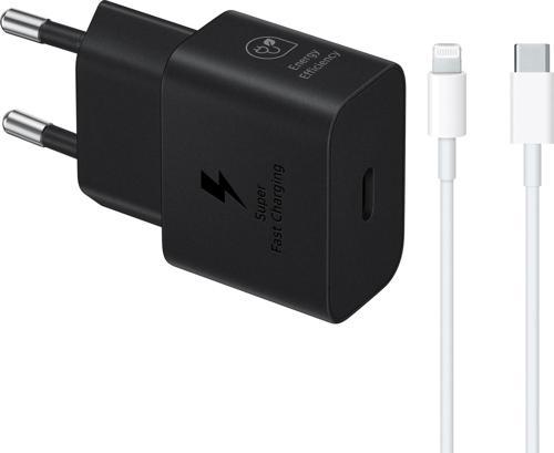 Apple İphone 8 Plus T2510N İphone Lightning Şarj Aleti Siyah 3m Type-C to Lightning Kablo