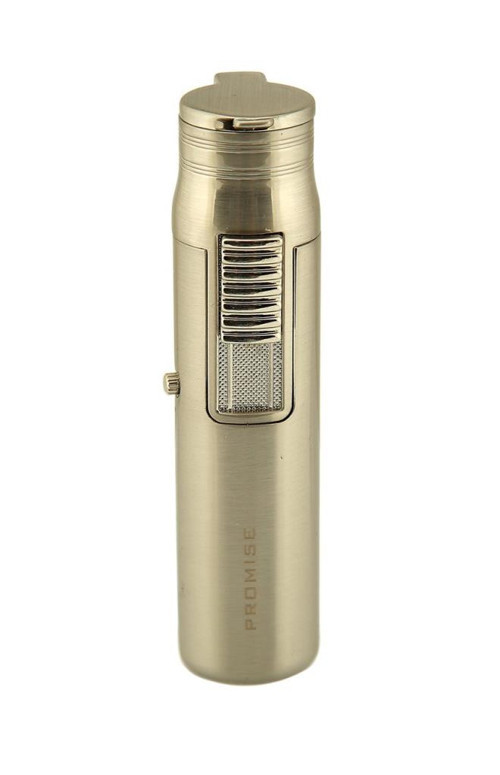 Tek Torch Pürmüz Gümüş Puro Çakmağı