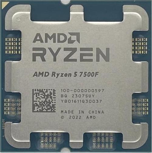 RYZEN 5 7500F 32MB 6çekirdekli VGA YOK AM5 65w Kutusuz+Fanlı