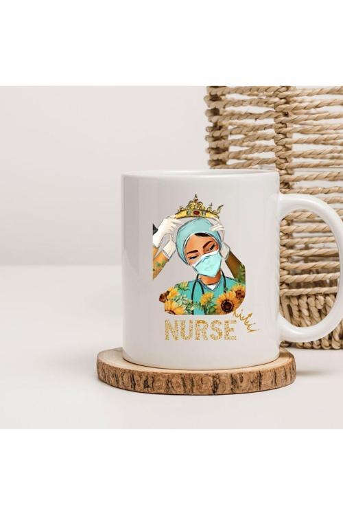 Nurse Yazılı Kupa Bardak Hemşire Baskılı Kupa Bardak