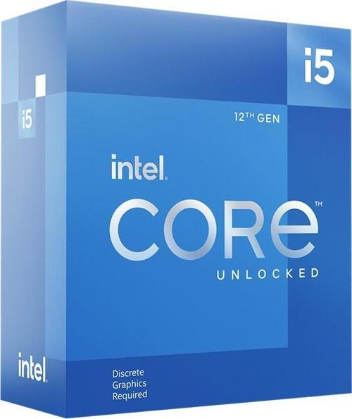 CORE i5 12600KF 20MB 10çekirdekli VGA YOK 1700p 125w Kutulu+Fansız