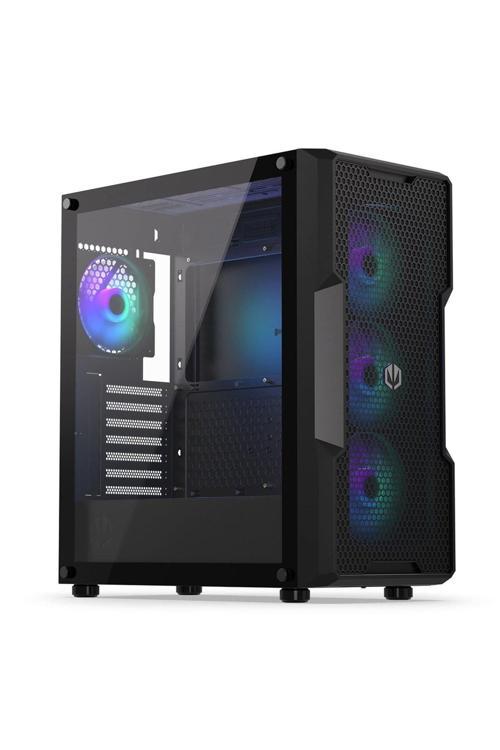 Regnum 400 Argb Mesh Temperli Cam Usb 3.2 Mid Tower Atx Gaming Kasa (Ey2A009)
