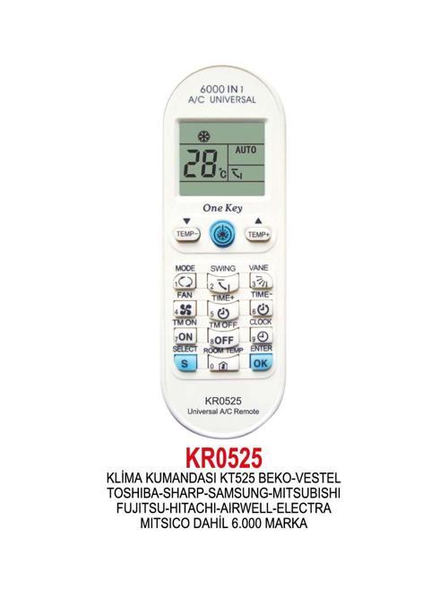 KLİMA KUMANDASI KR0525
