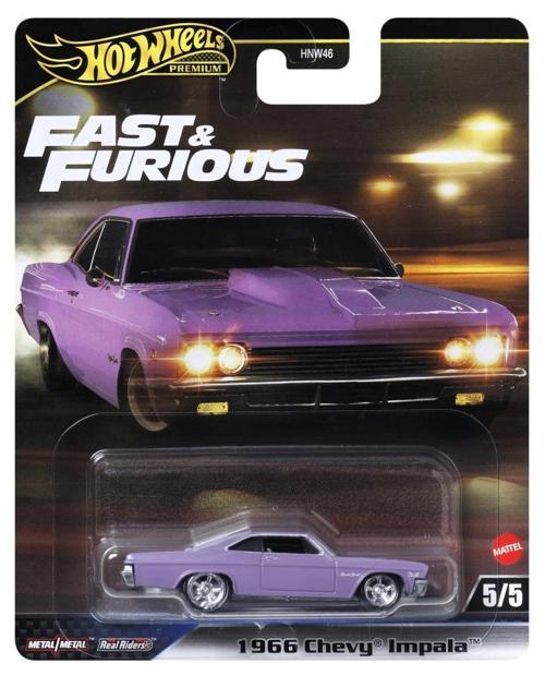Fast-Furious Premium Araba 1966 CHEVY IMPALA HNW46 - JBL95