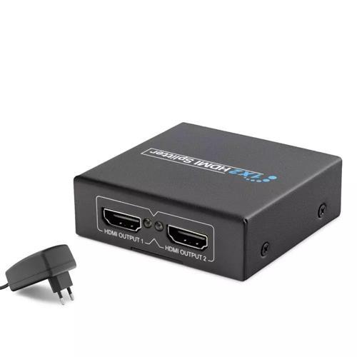 Hdx1284 Hdmi Splitter 1.4V 1080P 3D 1*In 2*Out Siyah