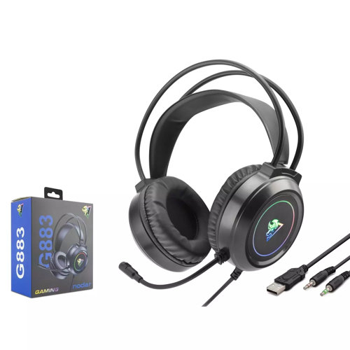 G883 Gaming Kulaklık 2*3.5Mm + Usb Siyah