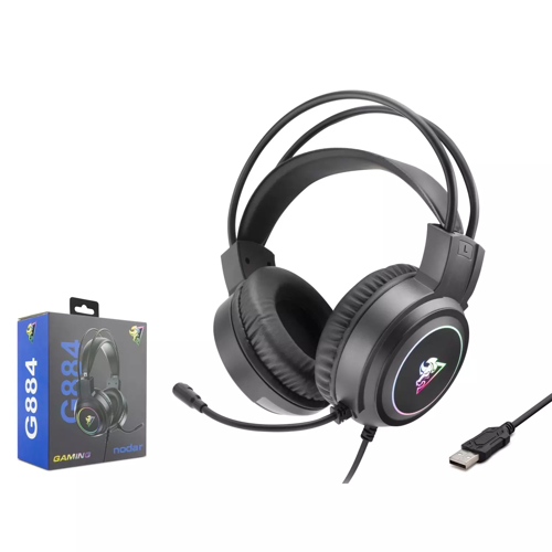 G884 Gaming Kulaklık Usb Siyah
