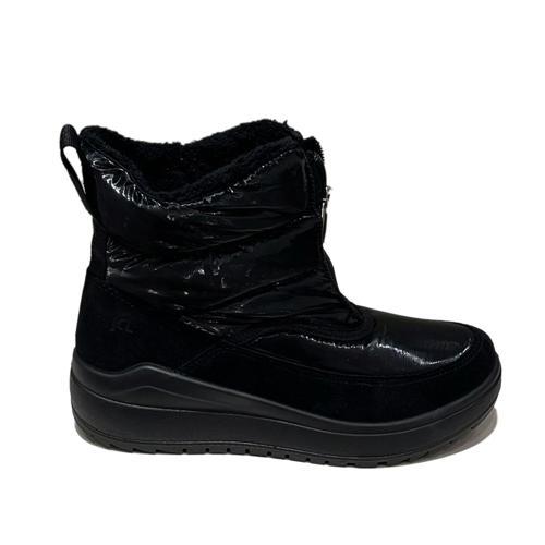 Kadın Bot 6390 6J Jacalu Textile upper and synt leather-Pu sole Black