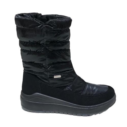 Kadın Bot 6334 7J Jacalu Textile upper and synt leather-Pu sole Black