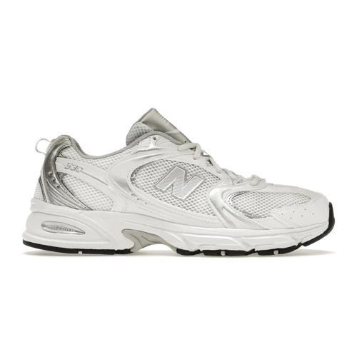 Erkek Spor MR530EMA NEW BALANCE NB Lifestyle Unisex Shoes White/Silver