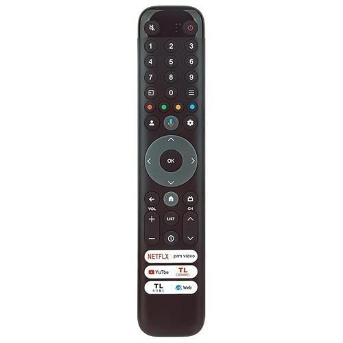 Tcl RC833 GUB1 İle Uyumlu Mikrofonlu Smart Tv Kumanda
