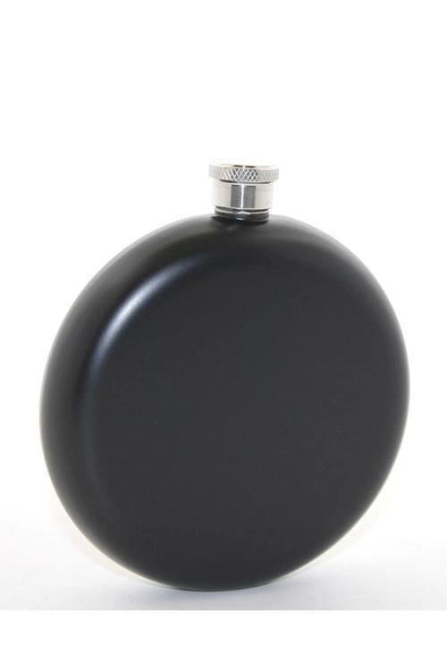 Paslanmaz Çelik Yuvarlak 8 Oz Tekli Matara – Dayanıklı ve Şık Tasarım