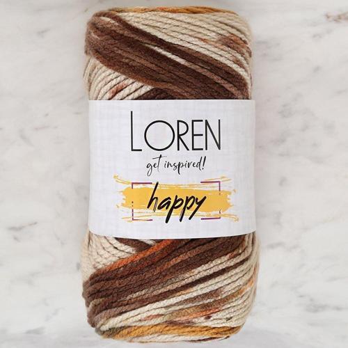 Loren Happy Ebruli El Örgü İpi - RH007 - 34292