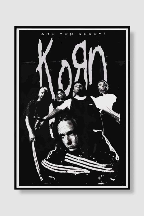 Korn heavy metal music Müzik Poster Çerçevesiz Yüksek Kalite Müzik Afiş Duvar Poster