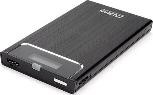 ZM-VE350 SIYAH 2,5" USB 3.0 ALUMINYUM HARICI HARDDISK KUTUSU