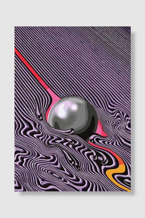 Tame Impala Müzik Poster Çerçevesiz Yüksek Kalite Müzik Afiş Duvar Poster