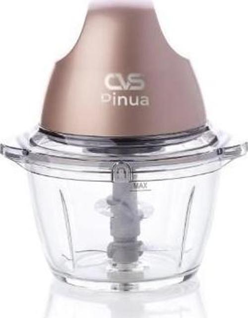 Dn 3361 Pinua Çift Bıçaklı Rose ve Siyah Boyalı Cam Gıda Doğrayıcı