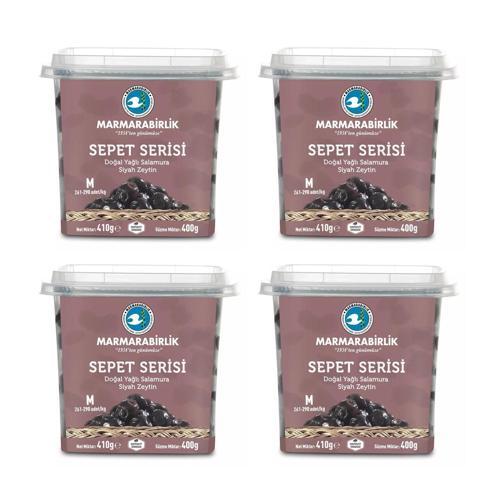 Sepet Serisi Yağlı Salamura M Boy 400 gr x 4 Adet