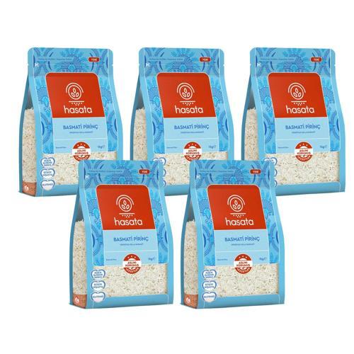 Basmati Pirinç 1 kg x 5 Adet