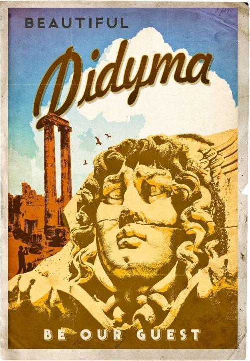 Aydın Didim Ahşap Poster 20x30