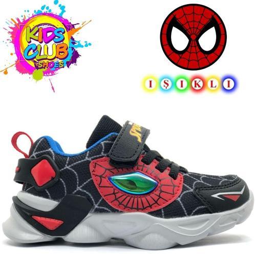 Spiderman Ilgon Ortopedik Işıklı Erkek Çocuk Spor Ayakkabı