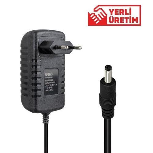 19.75 Volt - 1 Amper 4.0*1.35 Uçlu Yerli Üretim Plastik Kasa Laptop Adaptörü