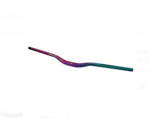 Wake Rainbow Alüminyum Gidon 31,8 mm Riser Mtb Gidon Bisiklet Gidonu Oil Slick 78cm Gidon