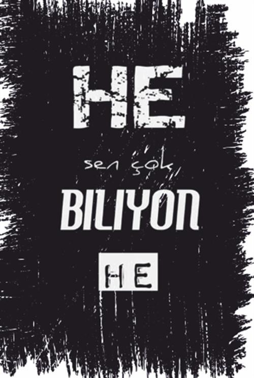 He Sen Çok Biliyorsun Komik Sözler Retro Ahşap Poster 20x30